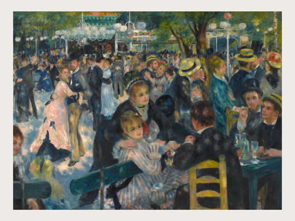 BAL DU MOULIN DE LA GALETTE (Auguste Renoir) - 29,7 x 42 cm (A3