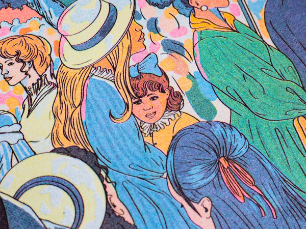 BAL DU MOULIN DE LA GALETTE (Auguste Renoir) - 29,7 x 42 cm (A3