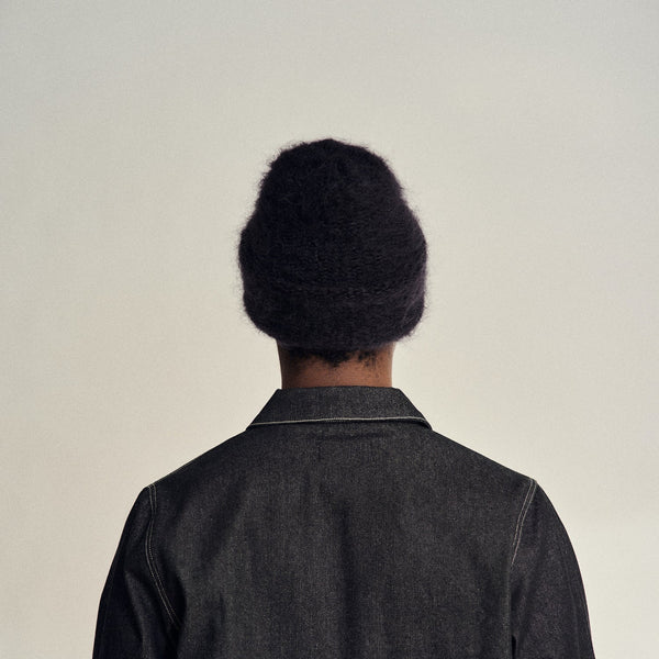 Blackcloudmohairbeaniebyheirlo