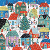 CHRISTMAS IN THE VILLAGE 500 PIECES HOUSE PUZZLE — by Galison