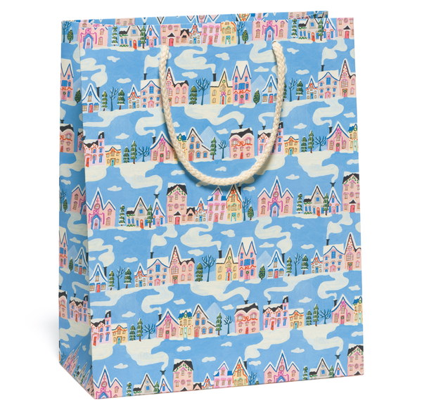 LITTLE PINK HOUSES BAG (Large size) – By Danielle Kroll