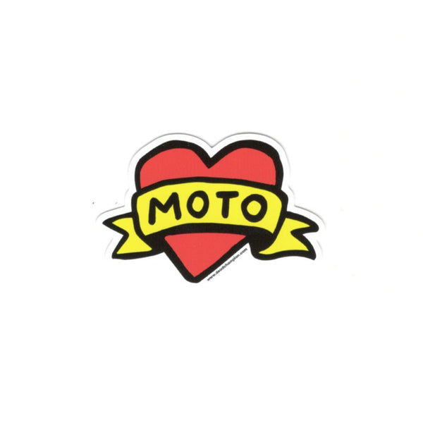 MOTO LOVE STICKER — by Dead Champion