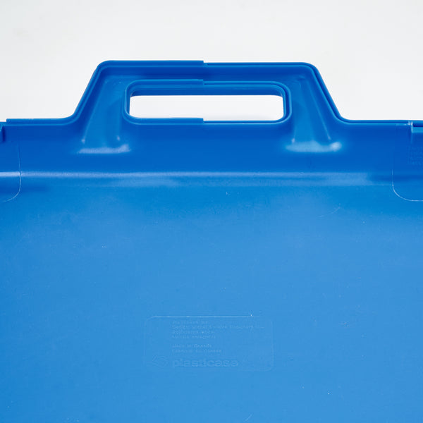 L'ATTACHÉ - Vintage briefcase (blue) — by Michel Dallaire – Paperole
