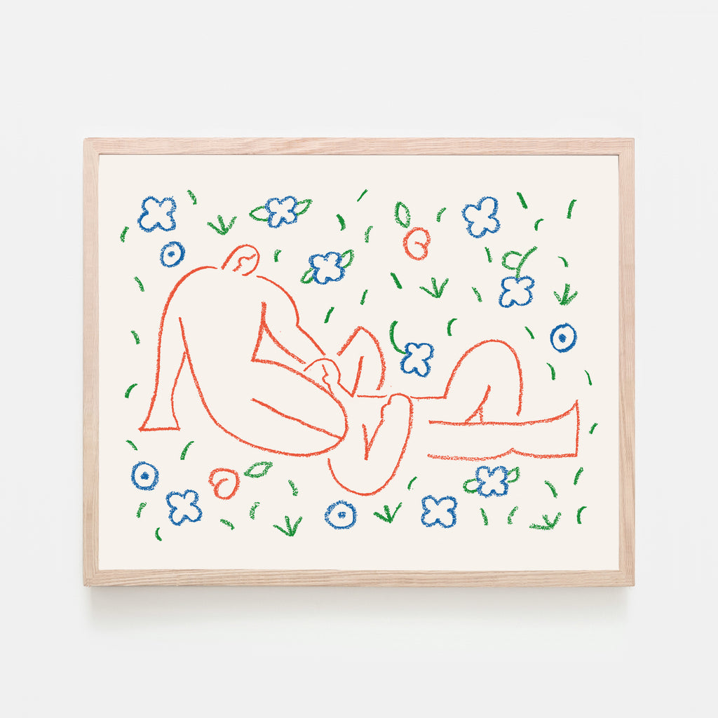 PICNIC, 8" x 10" — by Amélie Lehoux