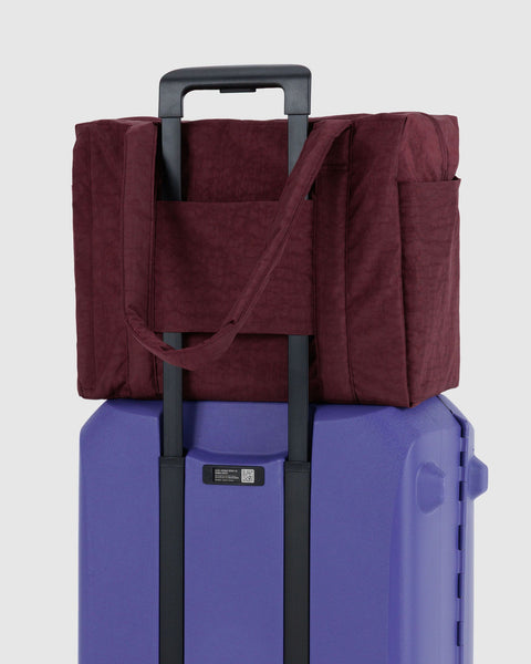 SMALL CLOUD BAG CARRY-ON (MAHOGANY) — by Baggu – ☆ Baggu ☆ 新品 
