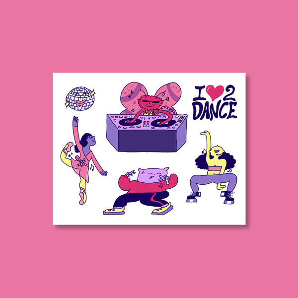 TINY DANCER STICKERS — by Amery Sandford