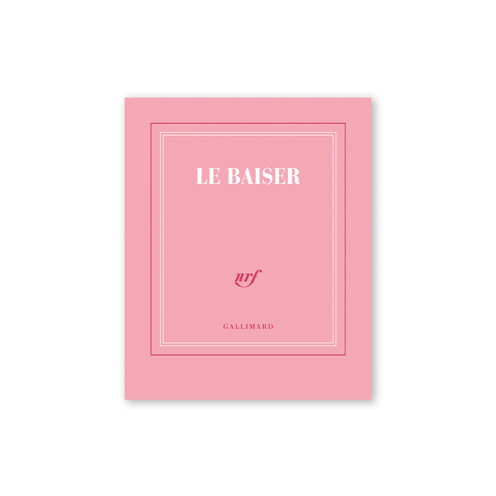 "LE BAISER" POCKET NOTEBOOKS (different sizes) — by Gallimard
