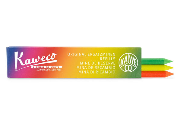 5.6 MM COLORED LEAD REFILLS (3 PCS) — by Kaweco