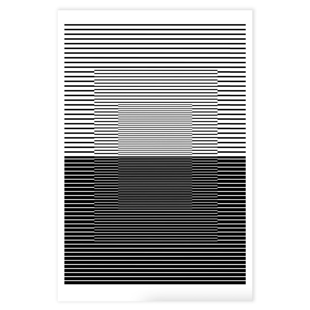 ART PRINT - LINES, 26" X 40" — by SLEP