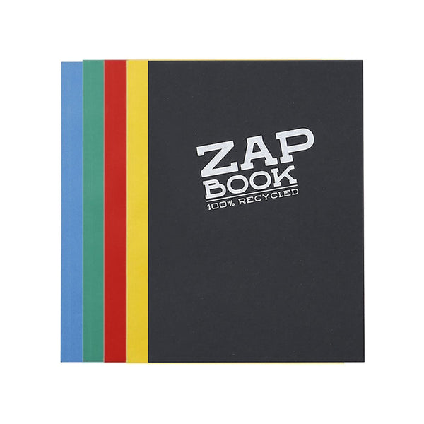 ZAP BOOK A5 SKETCHBOOK BLANK 100% RECYCLED (multiple colours) — by Cla