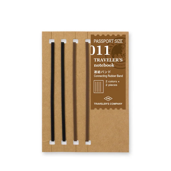 TRAVELER'S NOTEBOOK CONNECTING RUBBER BANDS (Multiple Sizes) — by Traveler’s Company (TRC)