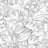 RUDBECKIA (Original Drawing) – 4 × 5 inches — by Julia GR