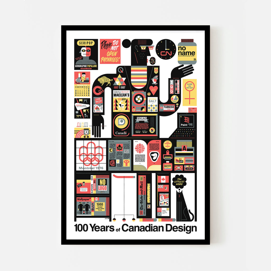 Canadian Multi Layout 100 YEARS OF CANADIAN DESIGN, (multiple sizes) — by Raymond Biesinger ...