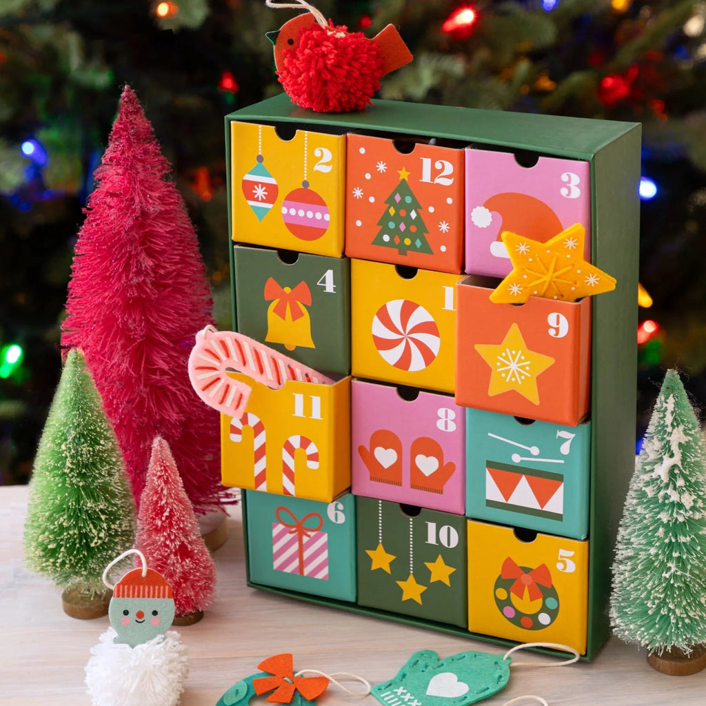 12 CRAFTS OF CHRISTMAS ADVENT CALENDAR – by Petit Collage