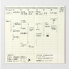 TRAVELER'S NOTEBOOK WEEKLY DIARY INSERT (Multiple sizes) — by Traveler’s Company (TRC)