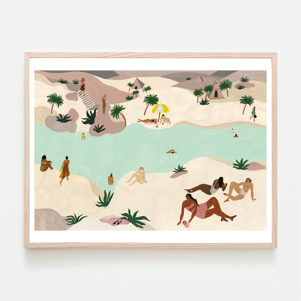 RIVER IN THE DESERT — by Isabelle Feliu