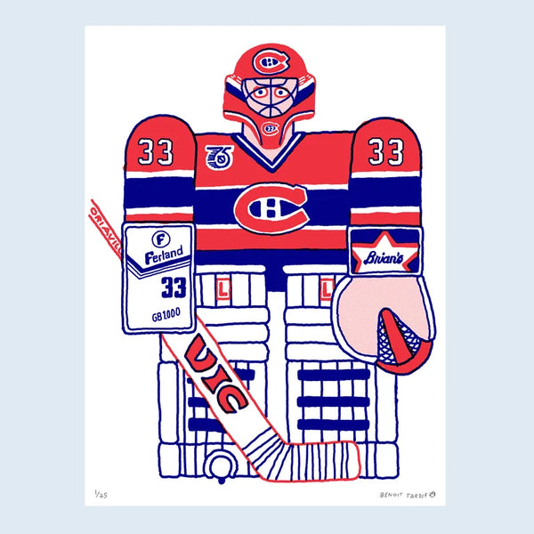 1991, 18" X 24" (screen printed) — by Benoit Tardif