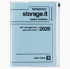 WEEKLY VERTICAL PLANNER 2026 - 16 MONTHS, A5 STORAGE.IT (multiple colours) — by MARK'S