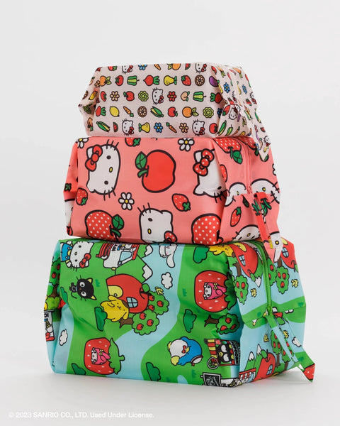 3D ZIP SET HELLO KITTY AND FRIENDS — by Baggu