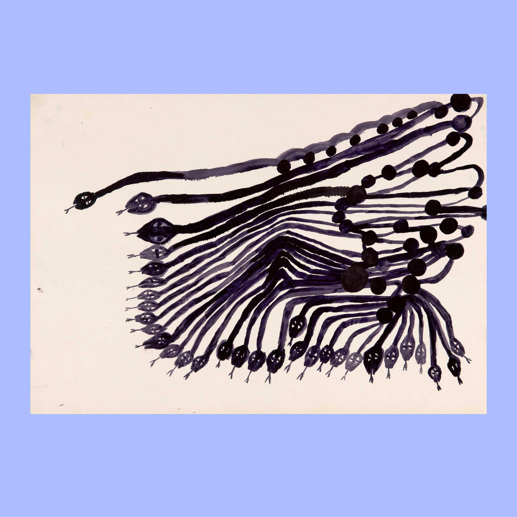 SERPENTS, Print, 30 x 21 cm – by Alexandra Duprez