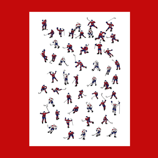 50 TI-COLE – 14" x 17" (Screen-Printed Poster) — by Mathieu Dionne