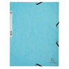 FOLDER 3 FLAPS ELASTICATED, 400g, A4 (Multiple colors) — by Exacompta