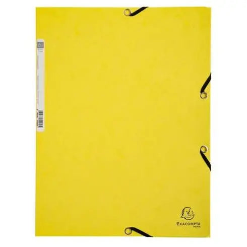Multiple Folder File FOLDER 3 FLAPS ELASTICATED, 400g, A4 (Multiple colors) — by Exacompta ...