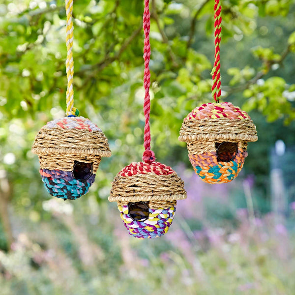 ACORN RECYCLED COTTON BIRDHOUSE — by Paper High