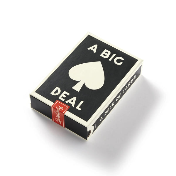 « A BIG DEAL » Jeu de cartes géant - par Brass Monkey Goods