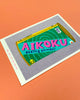 A CAN OF AIKOKU BAKING POWDER, 13x18 cm (5x7") — by We are out of office