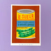 A CAN OF SWEET PEAS, 13x18 cm (5x7") — by We are out of office