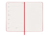 2026 WEEKLY NOTEBOOK - HARD COVER, RED (Multiple sizes) — by Moleskine