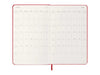 2026 WEEKLY NOTEBOOK - HARD COVER, RED (Multiple sizes) — by Moleskine