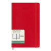 2026 WEEKLY NOTEBOOK - HARD COVER, RED (Multiple sizes) — by Moleskine