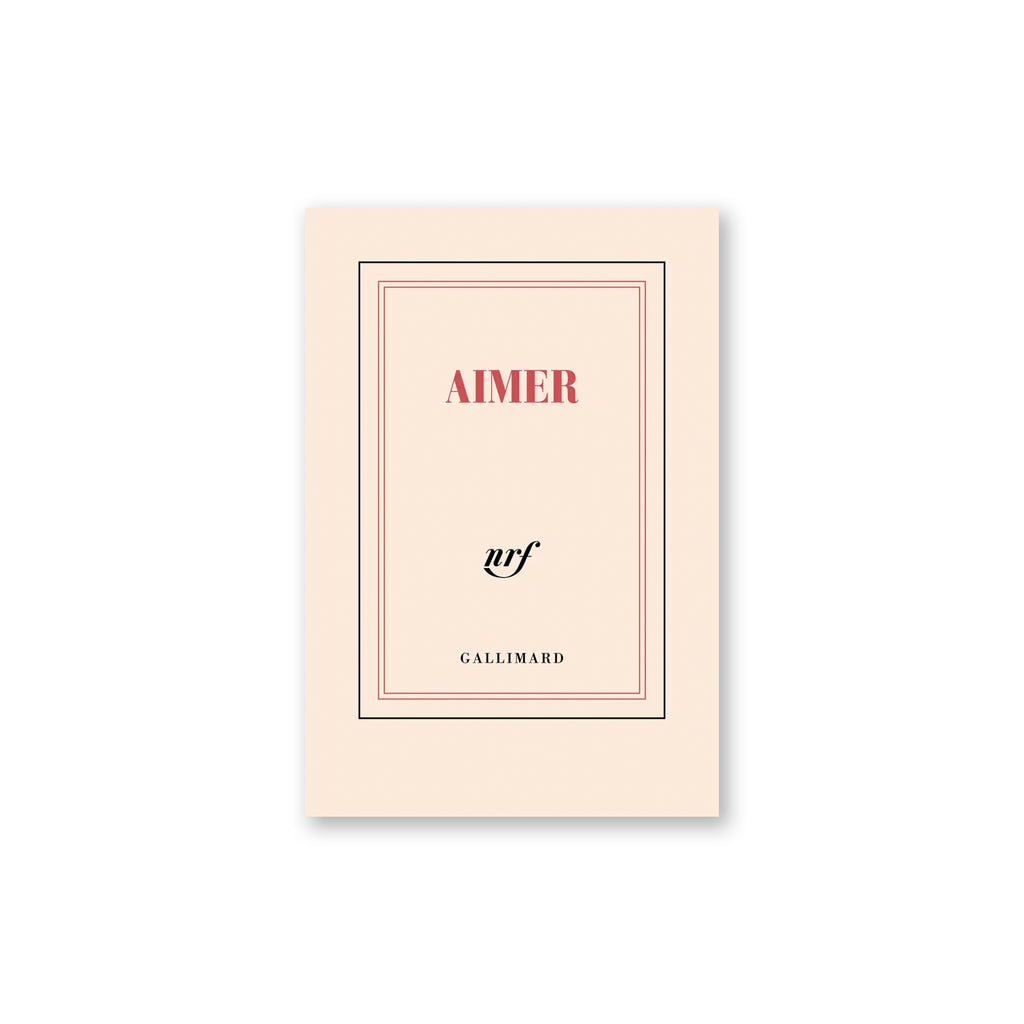 "AIMER" POCKET NOTEBOOK — by Gallimard