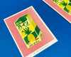 A JAPANESE BOX OF PINEAPPLE JUICE, 13x18 cm (5x7") — by We are out of office