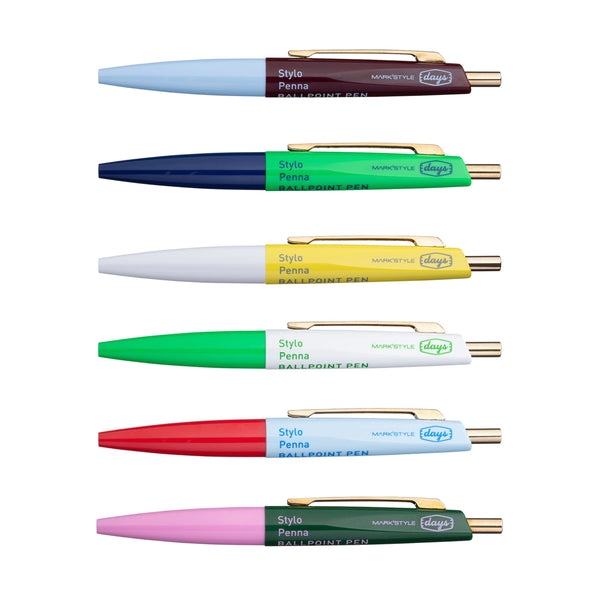 MARK'STYLE MINI STYLO BILLE MACH (plusieurs couleurs) — par MARK’S