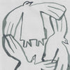 ANIMATION OISEAUX #1 (Original Painting) – 3.88 × 4.69 inches — by Julia GR