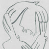 ANIMATION OISEAUX #5 (Original Painting) – 3.88 × 4.69 inches — by Julia GR