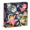 A SPACE MEOWDYSSEY, 500 PIECES PUZZLE — by Lucia Baertl