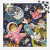 A SPACE MEOWDYSSEY, 500 PIECES PUZZLE — by Lucia Baertl