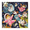 A SPACE MEOWDYSSEY, 500 PIECES PUZZLE — by Lucia Baertl