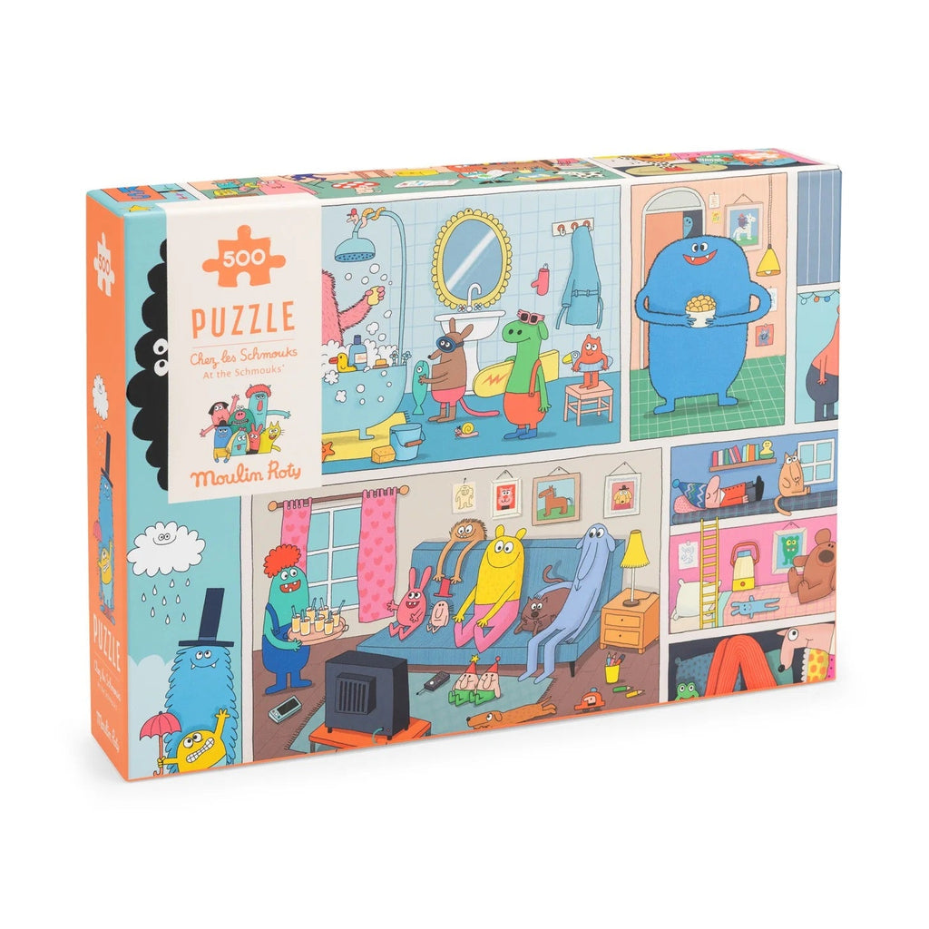 PUZZLE - AT THE SCHMOUKS - 500 PIECES — by Moulin Roty