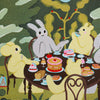 AFTERNOON TEA IN THE GARDEN, 29,7 x 42 cm — by Magda Chmielowska