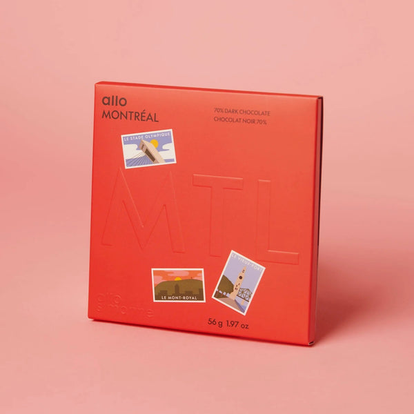 MONTRÉAL DARK CHOCOLATE 70% — by Allo Simone