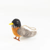 ROBIN BIRD - HANGING FELT ORNAMENT — by The Winding Road