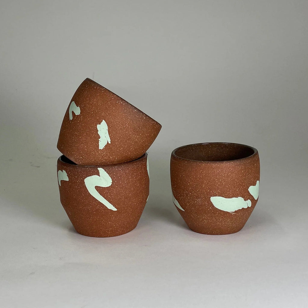 TERRACOTTA WINE & COFFEE TUMBLER 5oz — by Ancrage Poterie