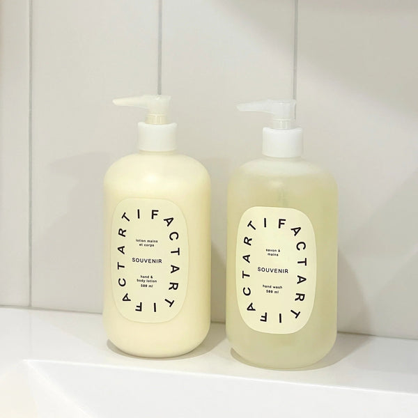 SOUVENIR - Savon à mains | Crème pour les mains et le corps — par ARTIFACT