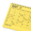 MONTHLY NOTEBOOK CALENDAR 2027 - 12 MONTHS, B6 (Multiple Colors) — by MARK'S