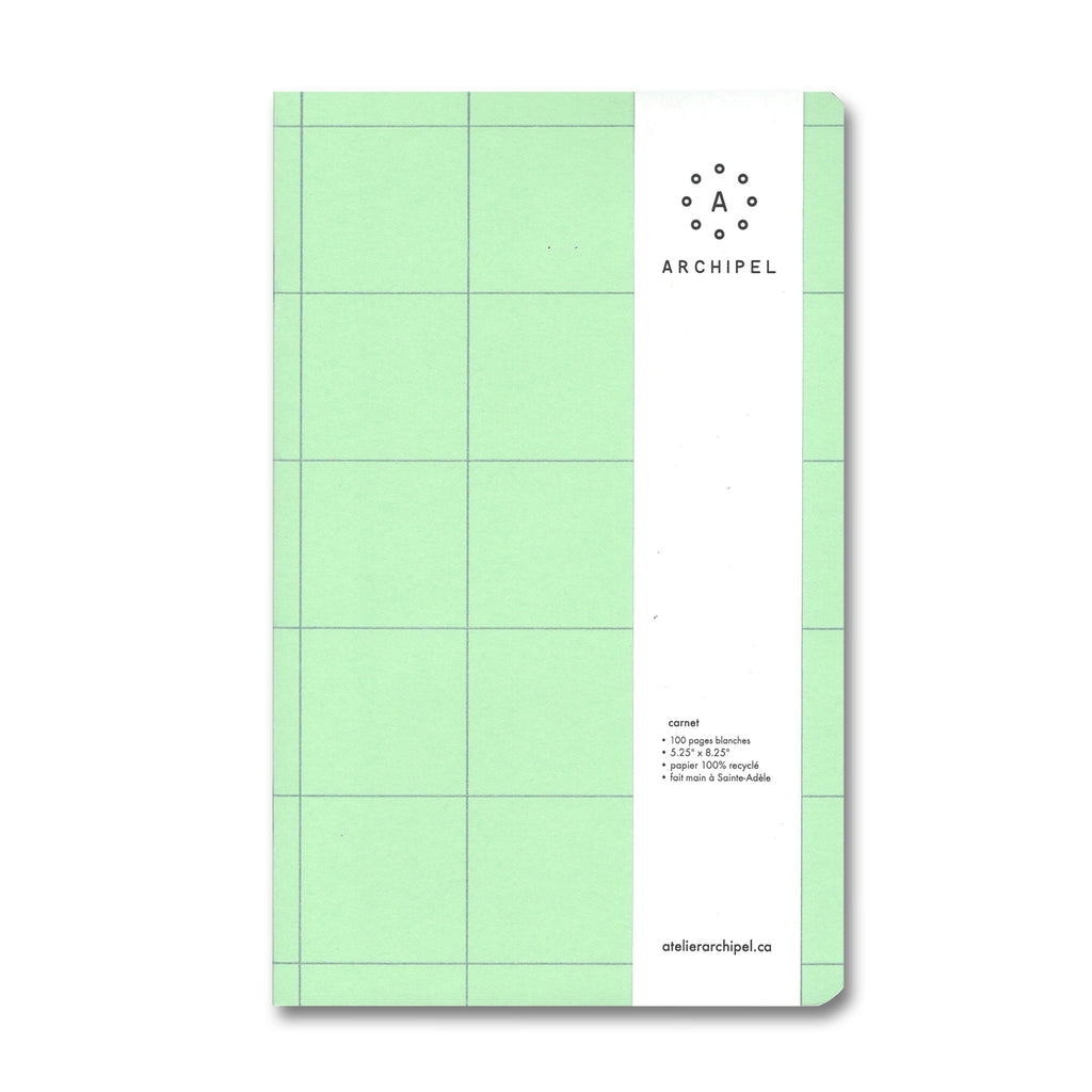 BIG SQUARES NOTEBOOK (mulitple colors) — by Archipel